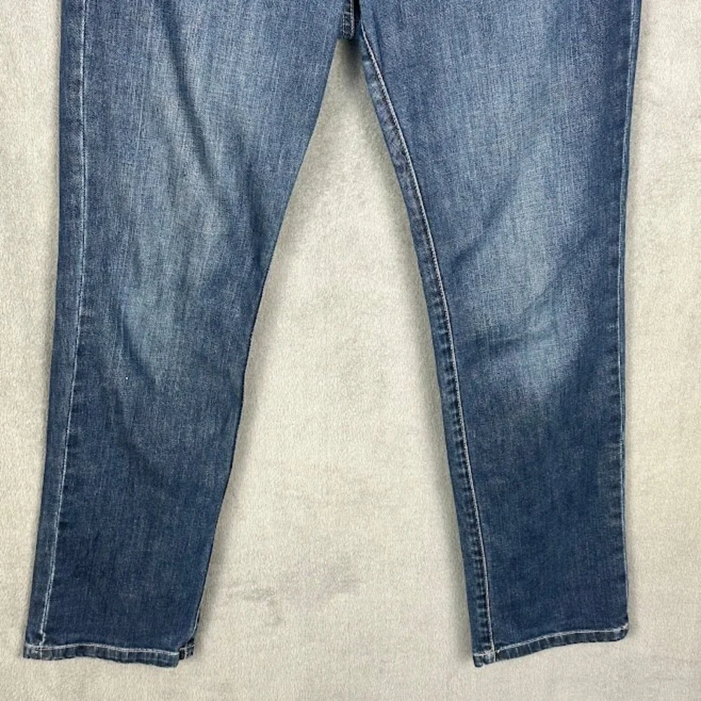 Boden Jeans Womens 8P Blue Straight Pockets Stretch Medium Wash Classic Mid Rise